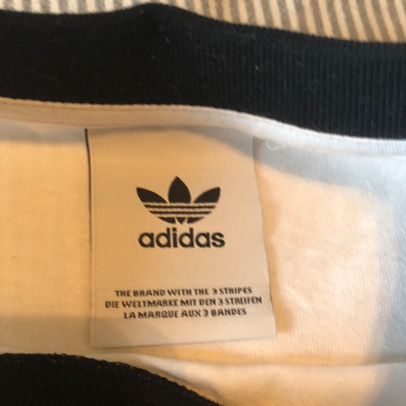 NWOT adidas x UO Trefoil Ribbed Collar Tee - Picture 13 of 13